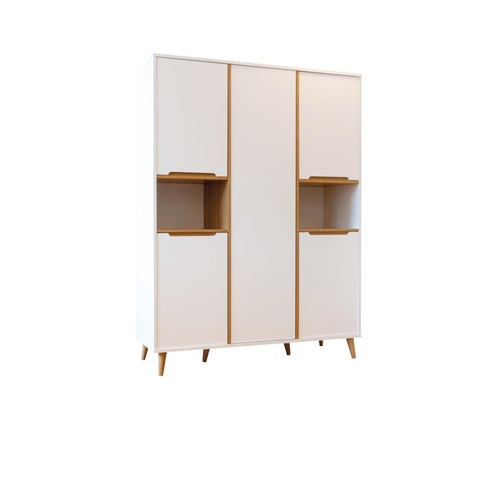 KAST BOHO WHITE 5-DEUREN